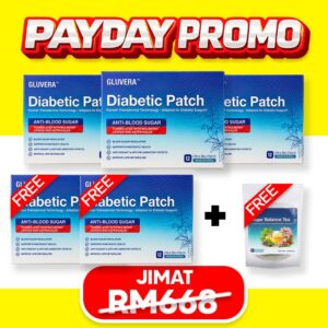 PROMO GLUVERA PAYDAY (3 KOTAK GLUVERA + FREE 2 KOTAK GLUVERA + FREE 1 POUCH GLUVERA TEA)