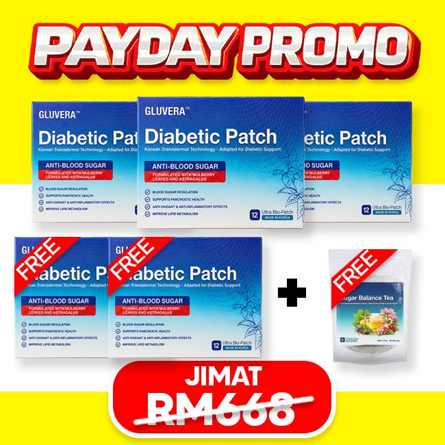 PROMO GLUVERA PAYDAY (3 KOTAK GLUVERA + FREE 2 KOTAK GLUVERA + FREE 1 POUCH GLUVERA TEA)